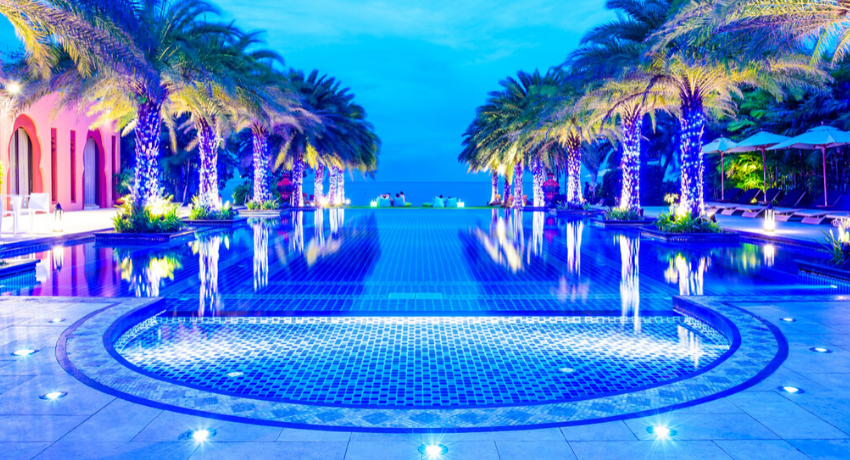 Luminárias subaquáticas