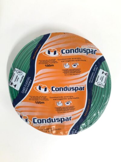 Rolo Cabo Flexível 450/750V 2,5Mm² Verde - Conduspar