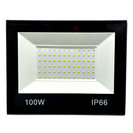 PROJETOR LED 100W 6000K - IP66 BIVOLT 9000lm BRANCO FRIO - SL100WPOP 2